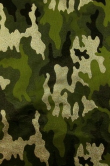 Metallic Camouflage Damask0