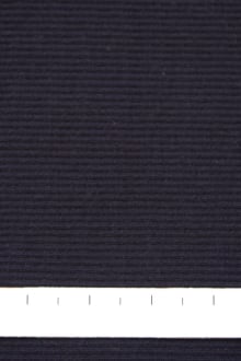 Virgin Wool Rib Knit in Navy0