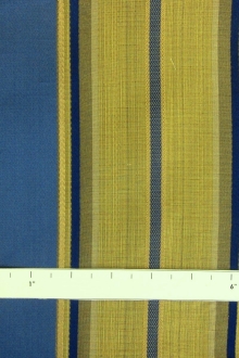 Silk and Cotton Stripe Brocade0