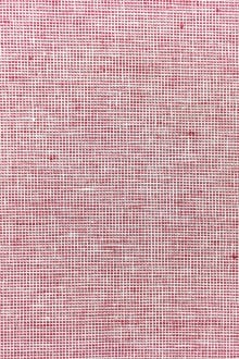 Homespun Two Toned Linen Cotton Blend in Scarlet0
