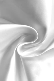 white acetate peau d'ange in a swirl