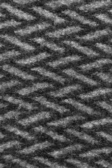 Virgin Wool Knit Herringbone0