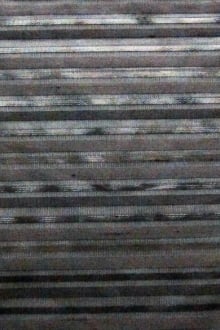 Silk Metallic Striped Organza0