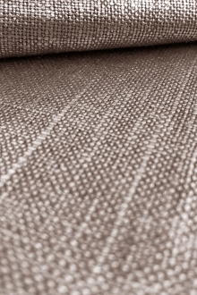 Metallic Linen Cotton Blend in Taupe0