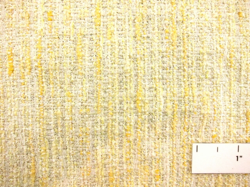 Metallic Cotton Poly Blend Tweed1
