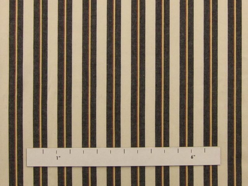 Japanese Cotton Twill  Woven Stripe2