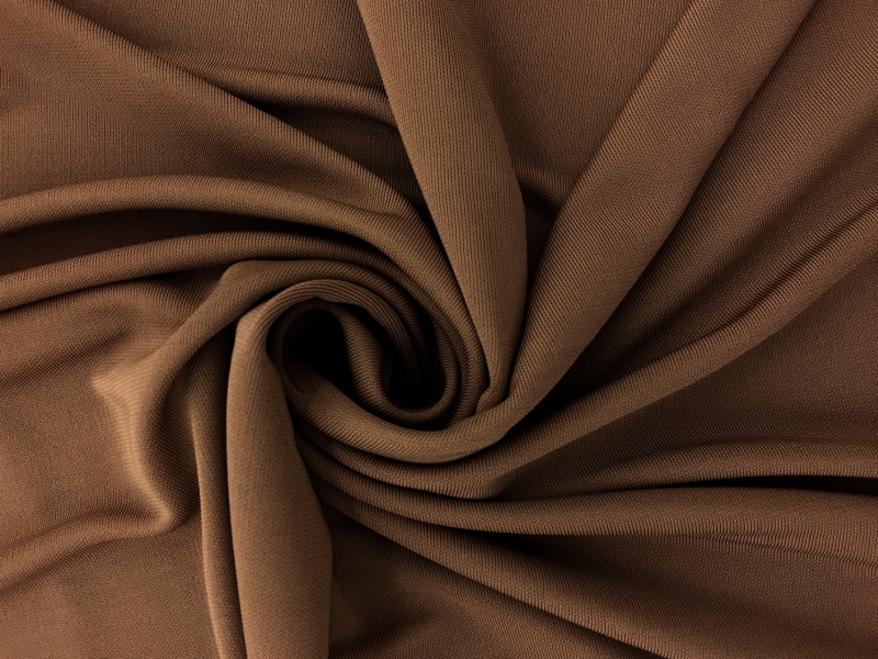 Rayon Matte Jersey in Toffee 1