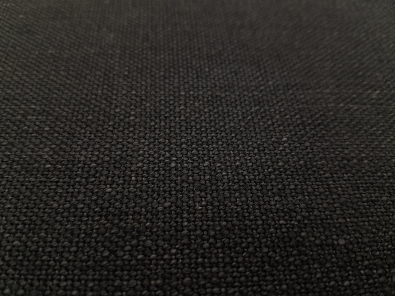 Linen Upholstery in Charcoal Grey0