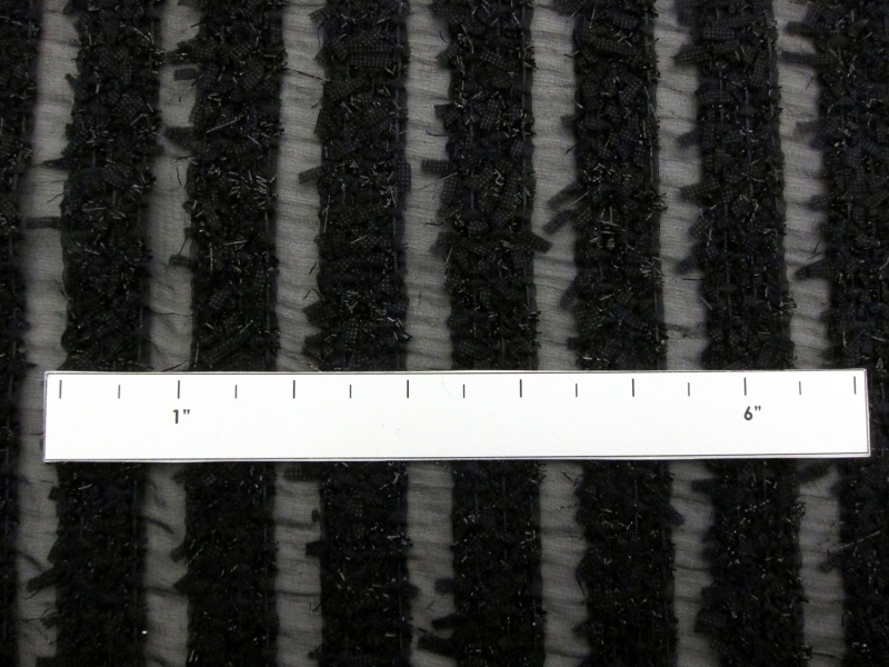 Novelty Silk Chiffon Stripe1