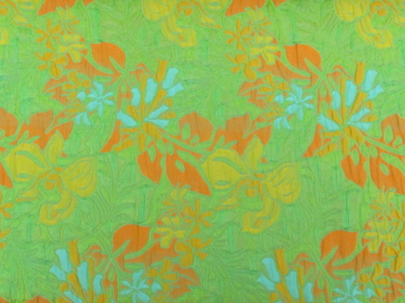 French Floral Brocade0