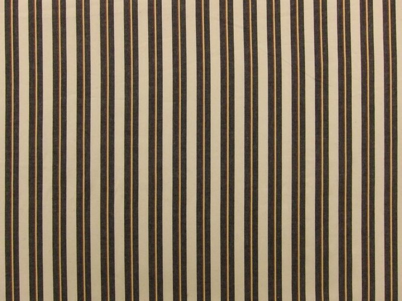 Japanese Cotton Twill  Woven Stripe1