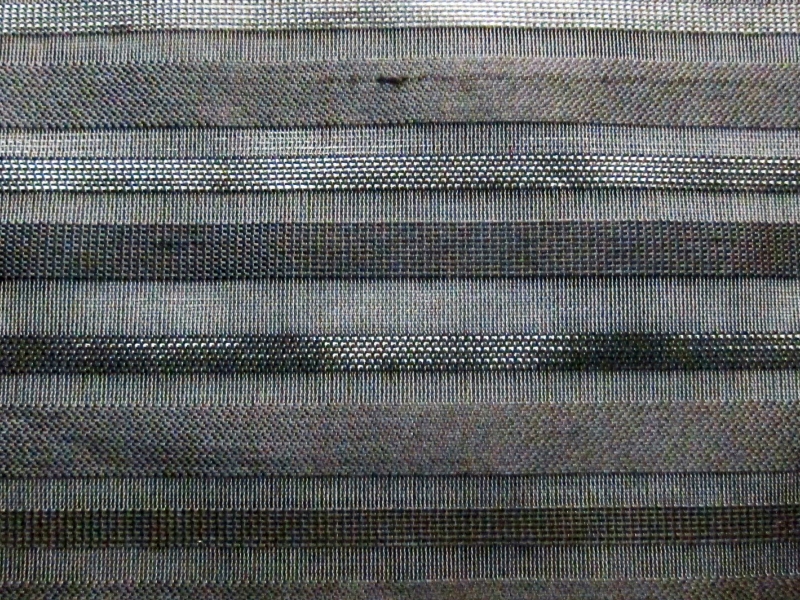 Silk Metallic Striped Organza2
