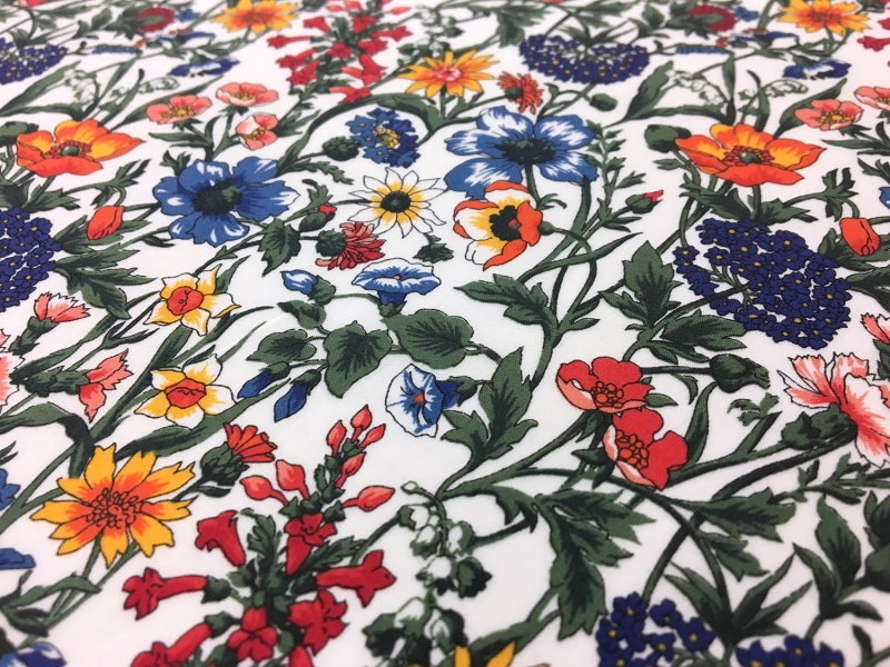 Liberty of London Cotton Lawn Print with Flowers2