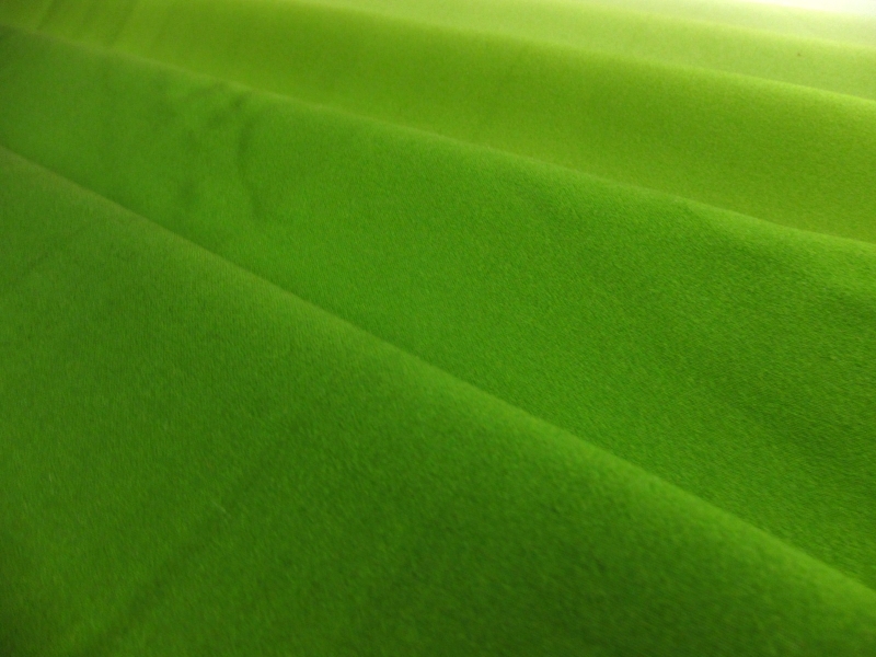 Silk Ombré Charmeuse in Celery1