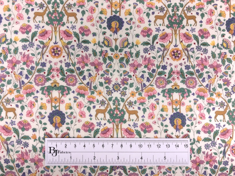 Liberty of London Linen Cotton Floral Print 3