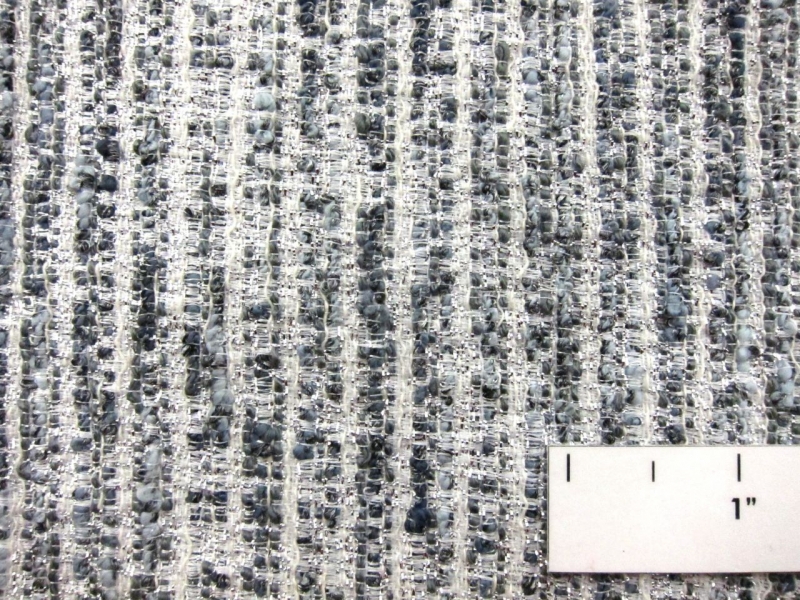 Metallic Cotton Blend Tweed1