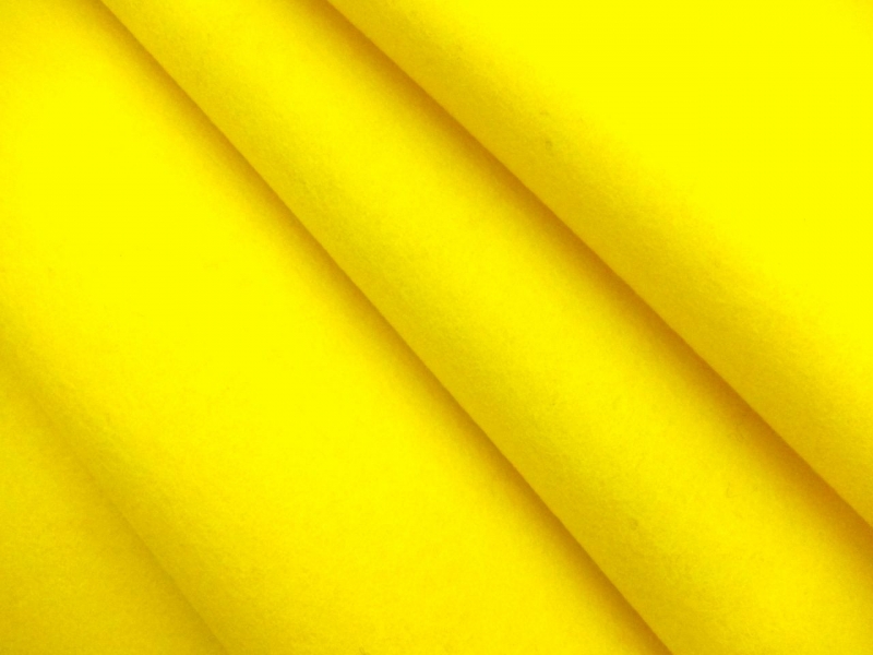 Merino Wool Felt 1MM in Yellow1