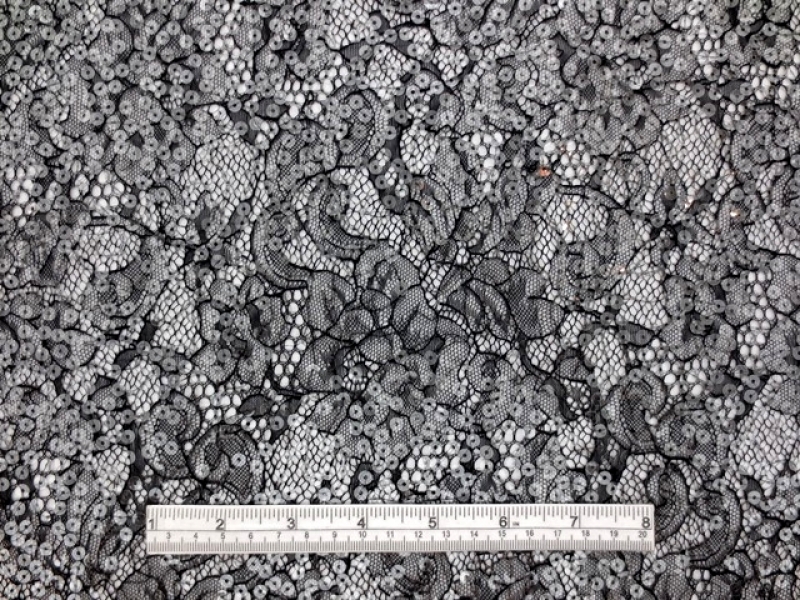 Sequined Chantilly Lace1
