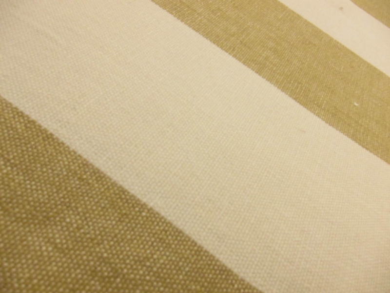 Linen Upholstery 4.5" Stripe in Hemp2