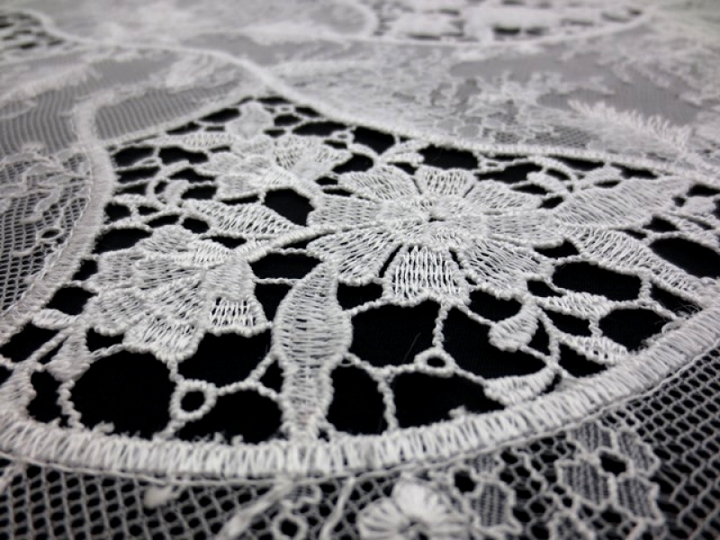 Embroidered Chantilly Lace2