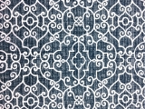 Outdoor Spun Polyester Canvas with Ornamental Print 0