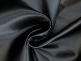 dark grey stretch satin in a swirl