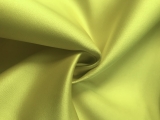 chartreuse double face poly satin