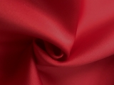 red double face poly satin
