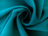 Polyester Stretch Crepe in Teal0