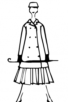 Coat sketch