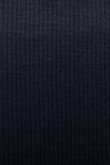 Made In The USA Acrylic Rib Knit in Navy0
