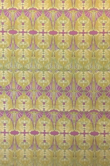 Cotton Broadcloth Mirroring Filigree Print0