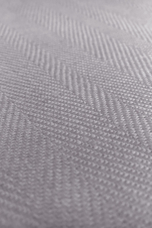 Upholstery Linen Herringbone in Silver0
