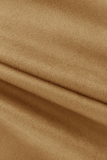 Stretch Suede with Scuba Backing in Camel0