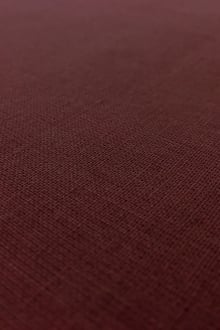 Italino Handkerchief Linen in Bordeaux0