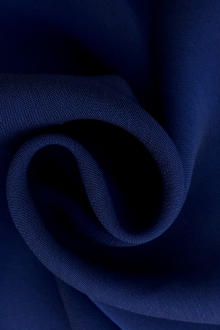 Iridescent Polyester Chiffon in Dark Royal Blue0