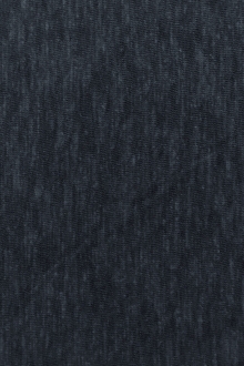 Japanese Cotton Knit in Dark Heather Blue0