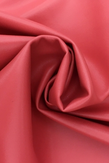 Siera Leather Stretch Faux Leather in Coral0