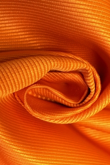 Polyester Faille in Tangerine0