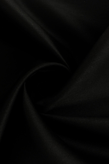 Silk and Polyester Zibeline in Black0