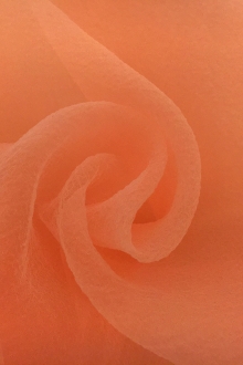 Japanese Pebbled Poly Organza in Cantaloupe 0