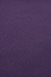 Silk and Wool Hammered Satin in Amethyst0
