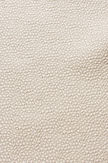 Silk and Wool Hammered Satin in Off White0