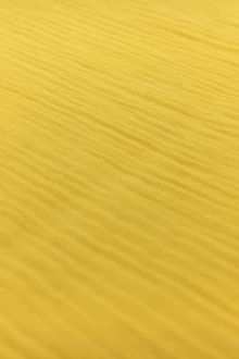 Silk Cotton Crinkle Gauze in Yellow0