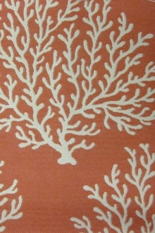 Poly Upholstery with Coral Motif0