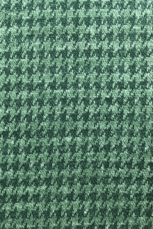 green herringbone silk wool and linen knit 