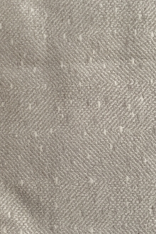 taupe microfiber rainwear with light herringbone pattern