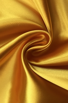 yellow stretch satin in a swirl