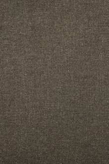 Italian Solid 2-Ply Double Sided Light Wool Flannel - Brown/Charcoal Grey