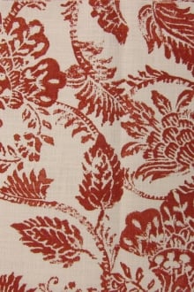 Cotton Upholstery Floral Print 0